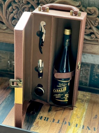 紅酒 Cabalié Cuvée Vieilles Vignes 2024 蛇年紀念版+皮革三件組禮盒