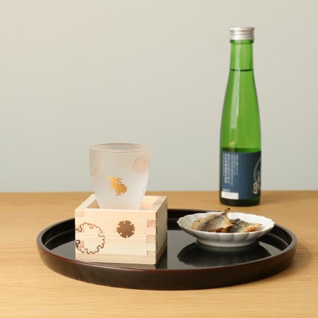 ADERIA 雪兔清酒杯組-100ml/1入禮盒組