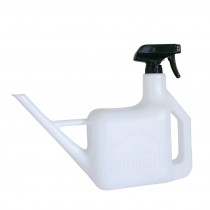 日本 SPICE  澆水兩用園藝水壺 澆花壺 噴霧壺 噴霧器 噴霧噴頭1.6l 白色 1610