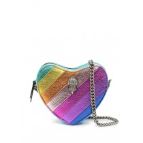 Kurt Geiger London 牛皮彩虹包 心型包