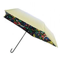 estaa 遮光折疊晴雨傘 天堂系列 淺黃色