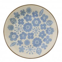 Kukka Lokki 美濃燒 圓盤 輕量 21CM 花