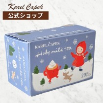 Karel Capek 山田詩子 熱泡 聖誕茶 烤布蕾紅茶 (藍) 20P(期間限定)