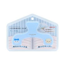 Chiikawa 吉伊卡哇 全攤平書夾 省力書夾 防翻頁書夾 淺藍 小八貓+海獺師傅