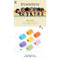 韓團 BTS 防彈少年團 官方正版 TinyTAN 紙香皂片
