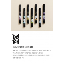 韓團 BTS 防彈少年團 官方正版 TinyTAN 油性麥克筆 7色角色套組