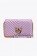 PINKO love chick Classic 羊皮 中包 紫色
