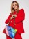 Kurt Geiger London 小羊皮單肩包 彩虹 金鍊 中型