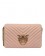 PINKO love chick Classic 羊皮 中包 粉色