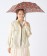 estaa MIRACLE TECH 超小型遮光UV折疊傘 Nashi 梨子 紅色