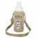 Kusuguru Japan 透明 耐熱耐冷 保暖保溫 水瓶 背帶 600ML 棕褐色