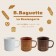B.Baguette 馬克杯 深棕色