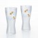 ADERIA 花火金魚啤酒對杯組-310ml/2入禮盒組